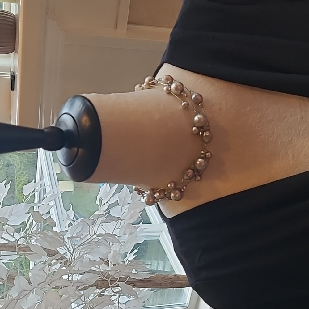 Daddy Reid Silver bead necklace